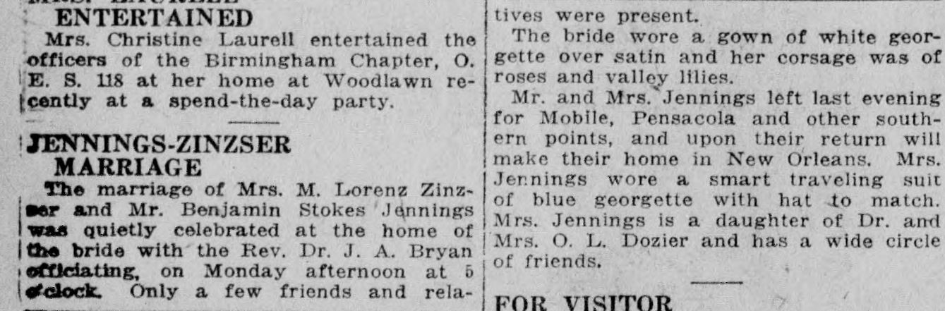 Lorenz Zinzser-Benjamin Stokes Jennings